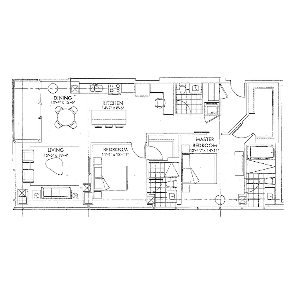 B2 floor plan