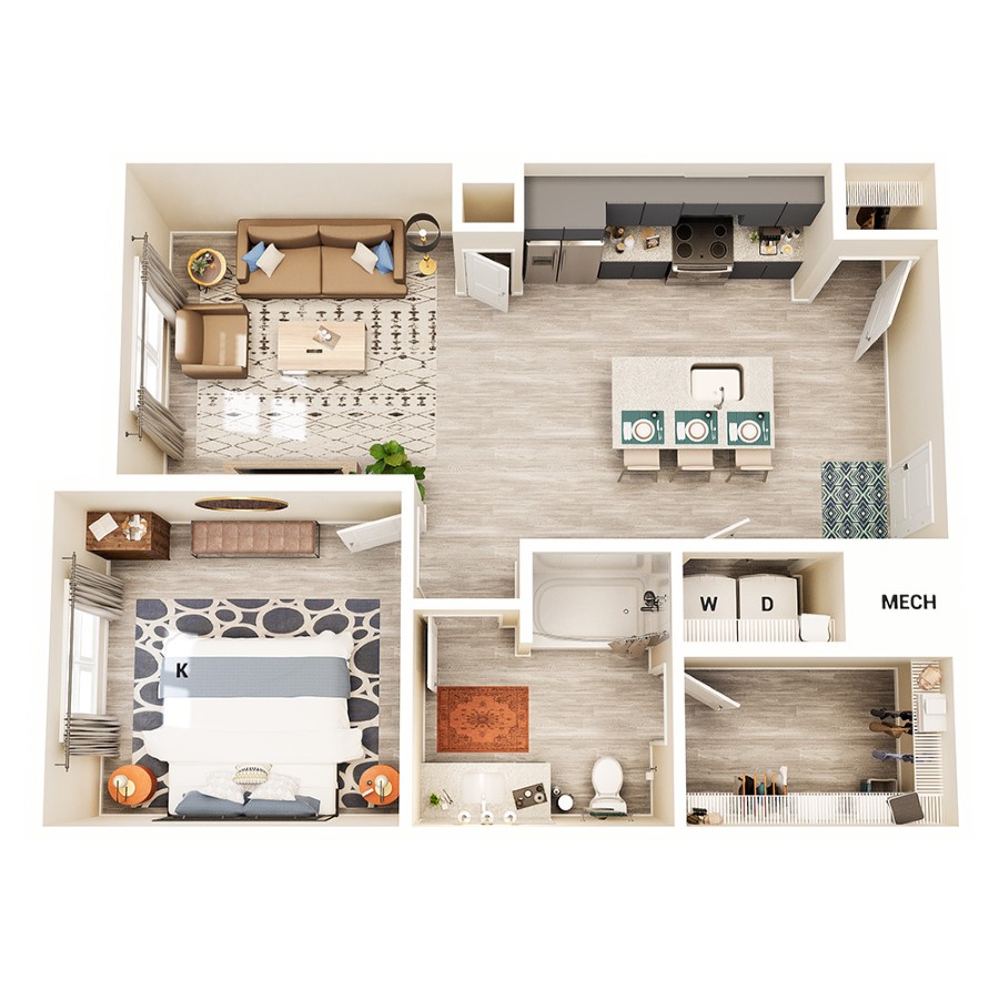A1 floor plan