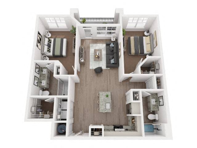 B2 floor plan