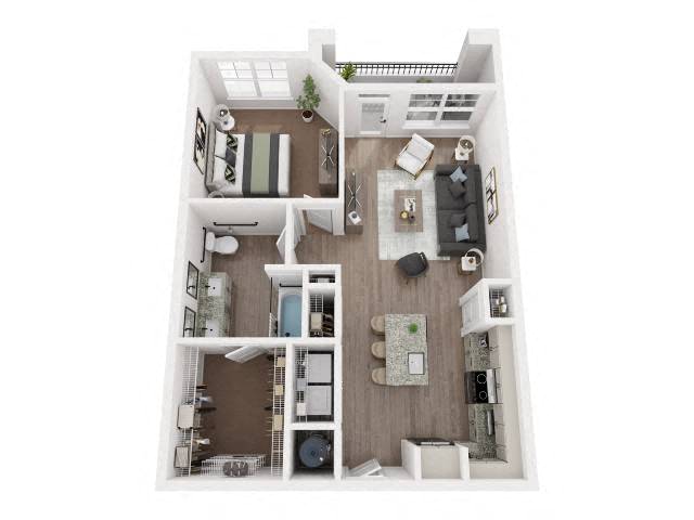 A6 floor plan