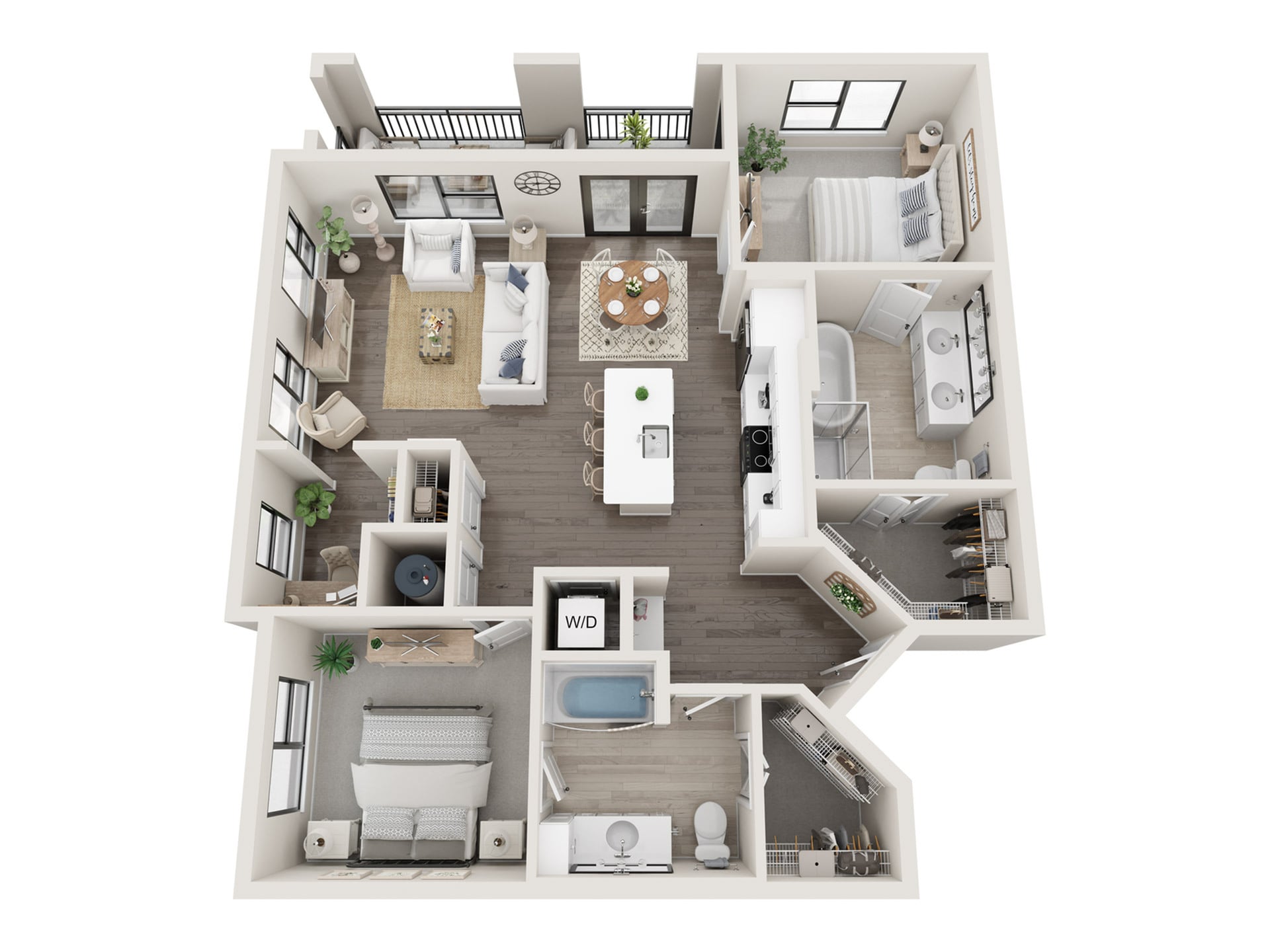 Hickory floor plan