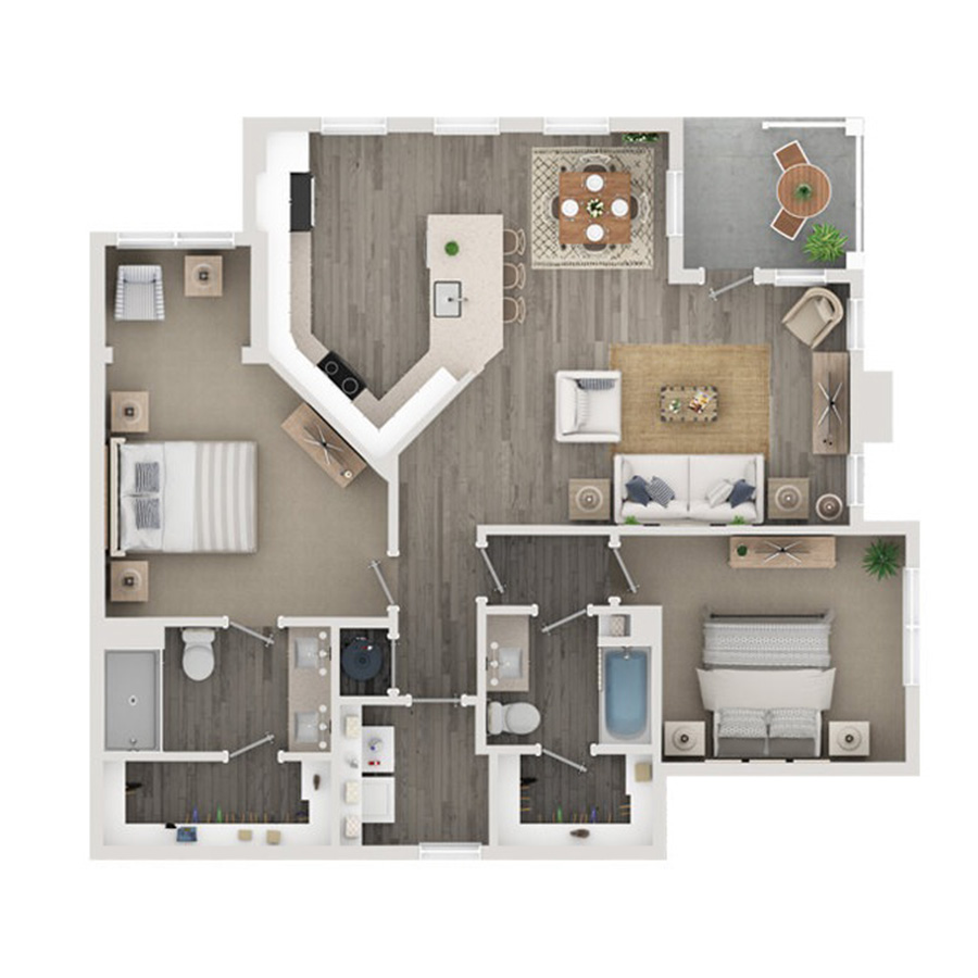 B4 floor plan