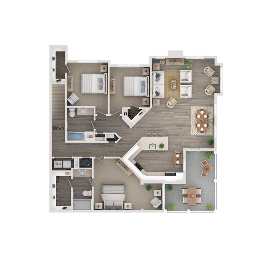 C1 floor plan