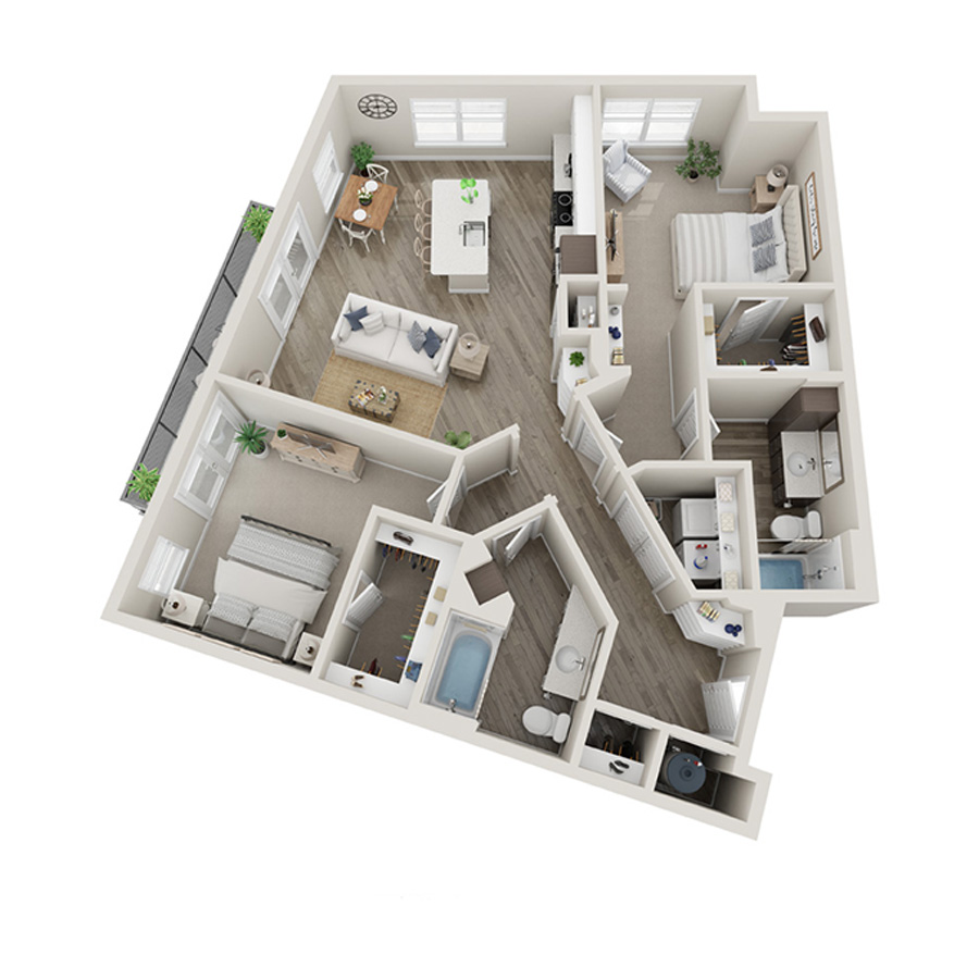B4 floor plan
