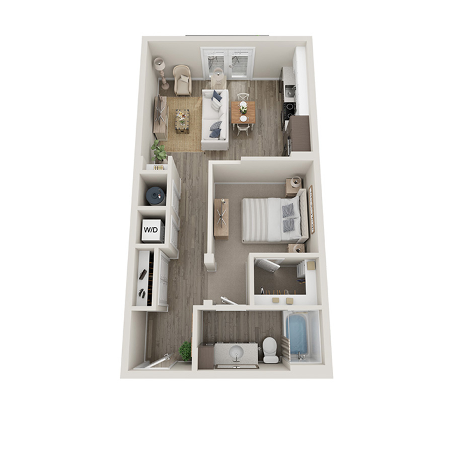 A1 floor plan