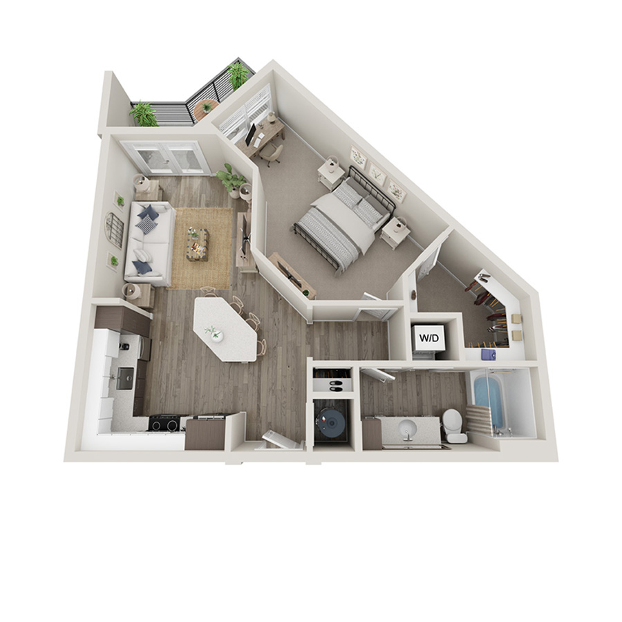 A2 floor plan