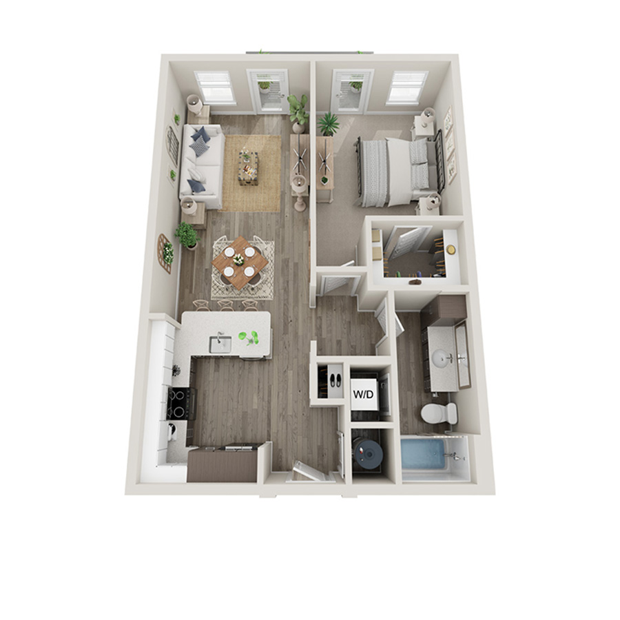 A4 floor plan