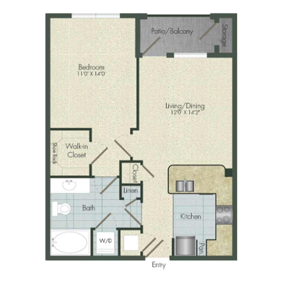A1 floor plan