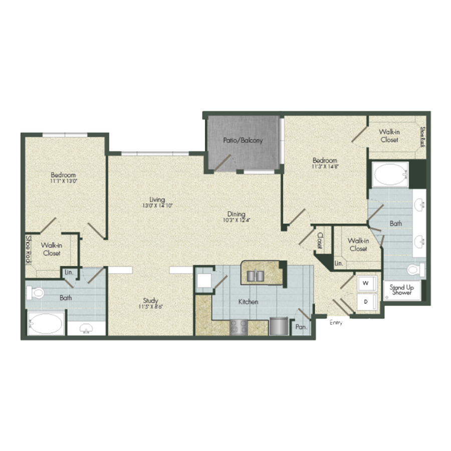 B3 floor plan