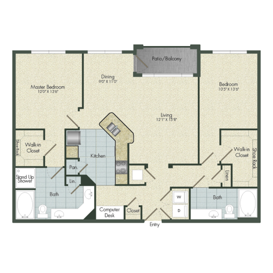 B2 floor plan