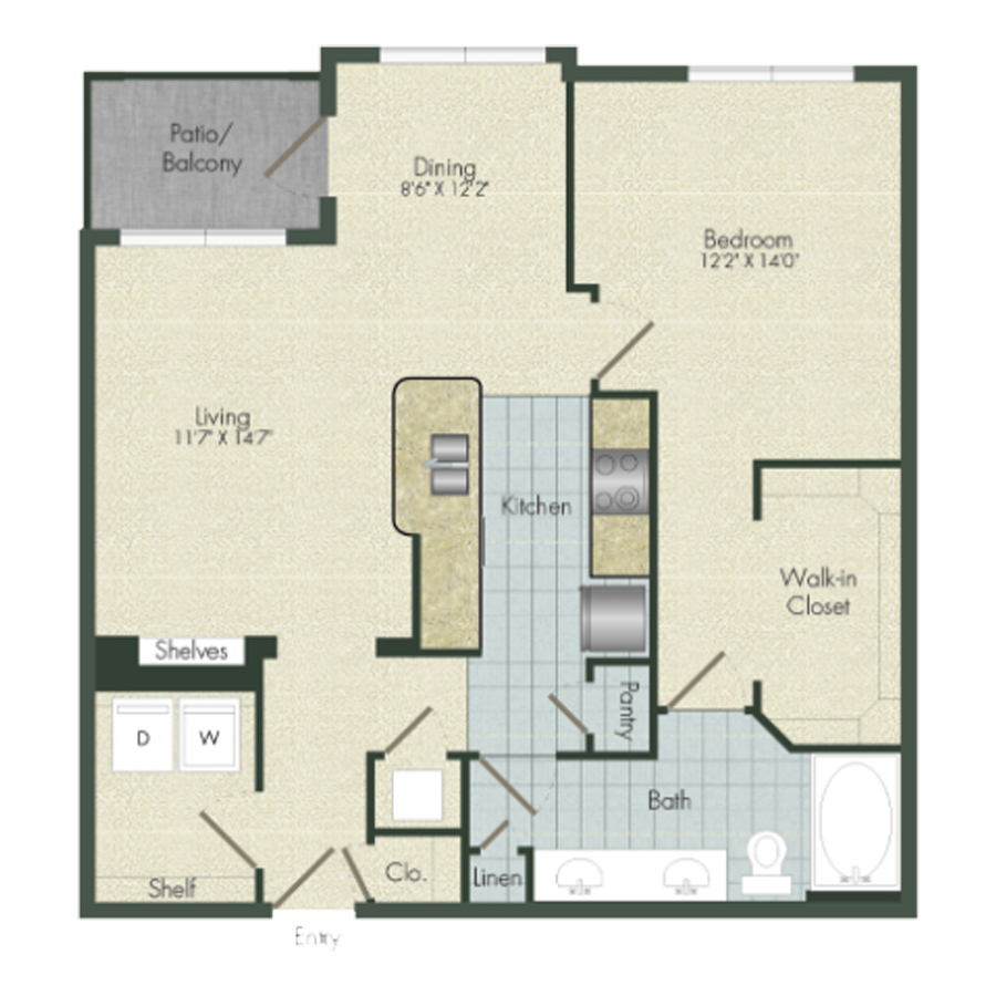 A4 floor plan