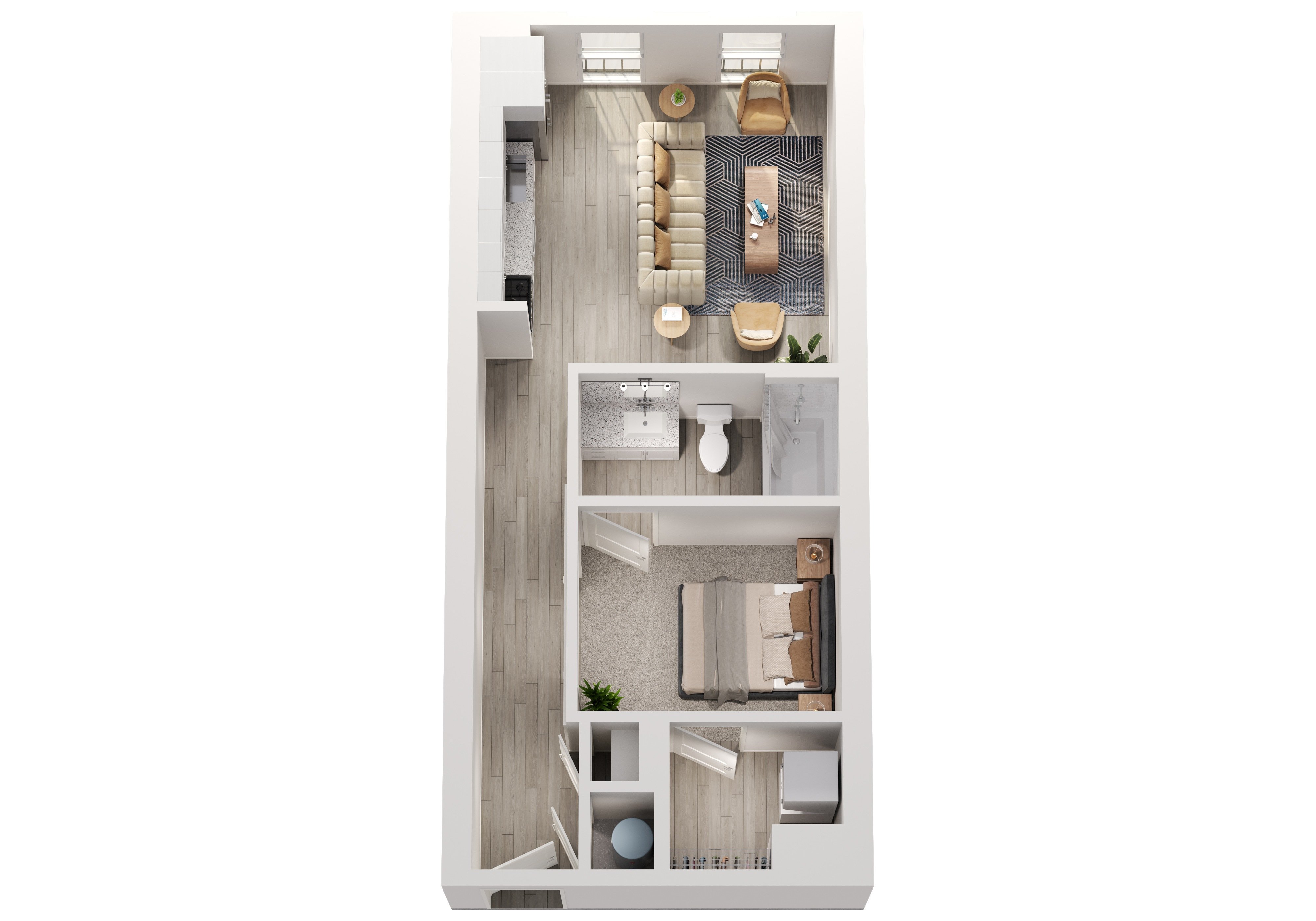 1 Bedroom Apartment – 1104 Avondale Ave SE #1525, Atlanta, Georgia