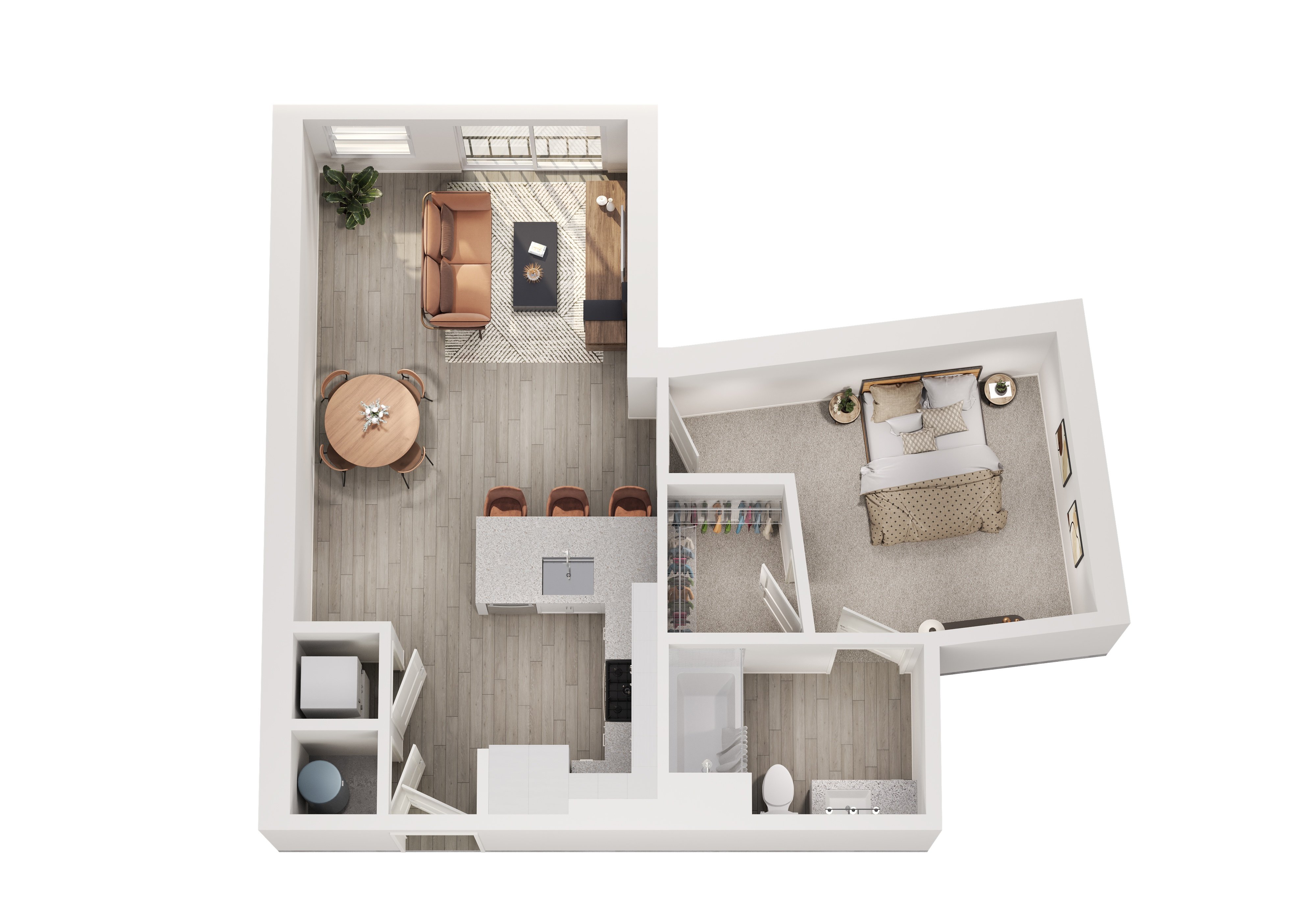 1 Bedroom Apartment – 1104 Avondale Ave SE #1447, Atlanta, Georgia