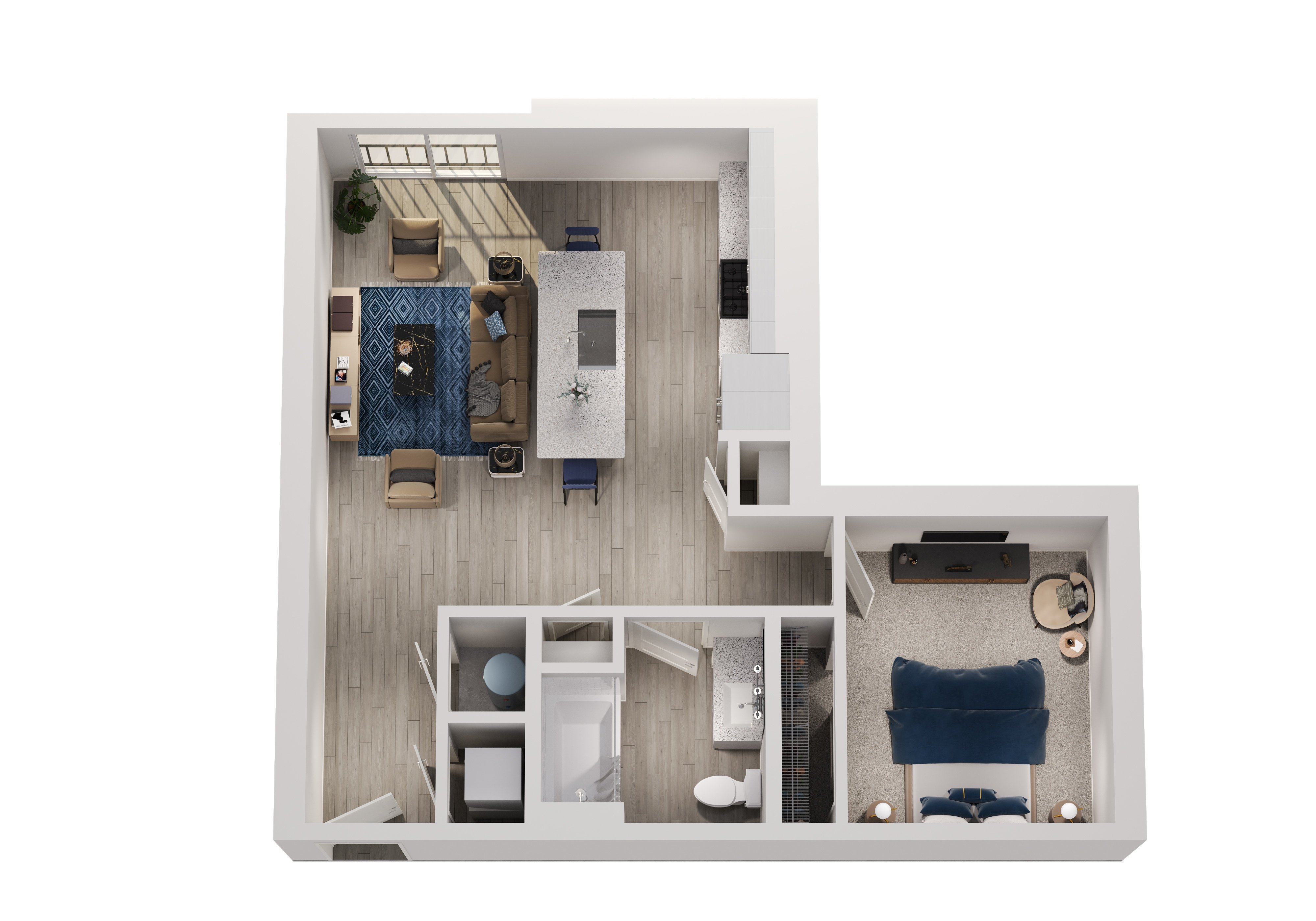 1 Bedroom Apartment – 1104 Avondale Ave SE #1130, Atlanta, Georgia