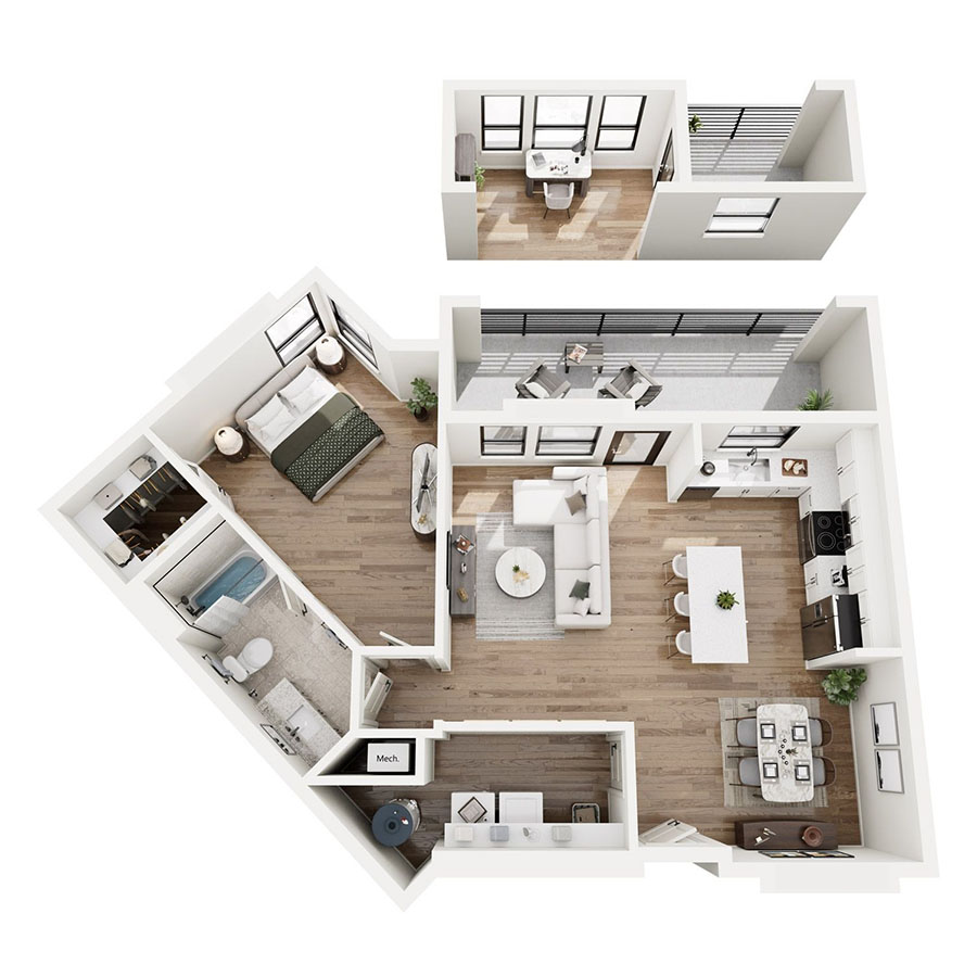A4 floor plan