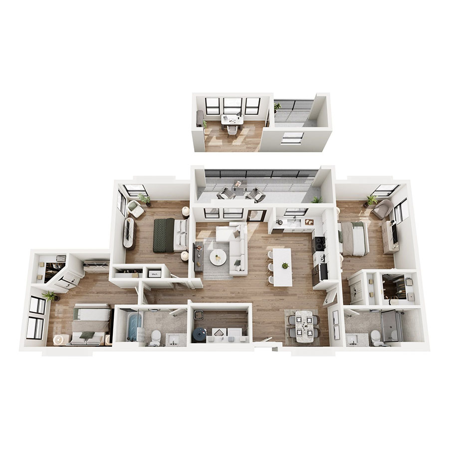 C1 floor plan