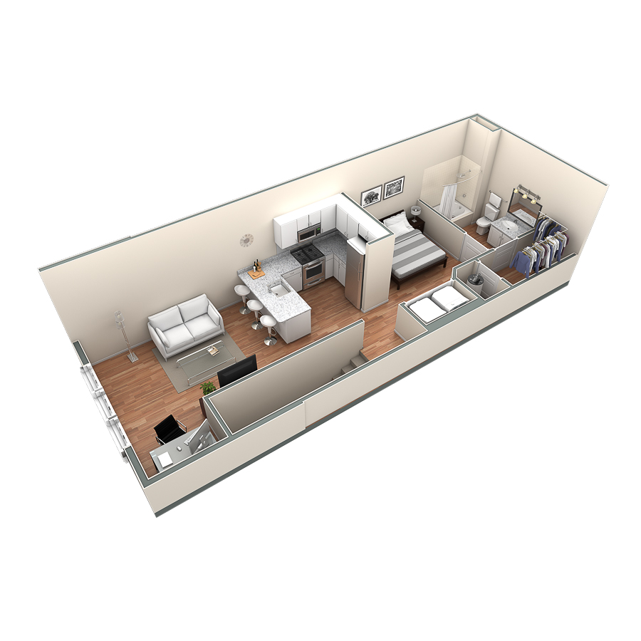 Studio Grand Overlook floor plan