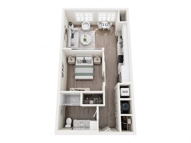 A1 floor plan
