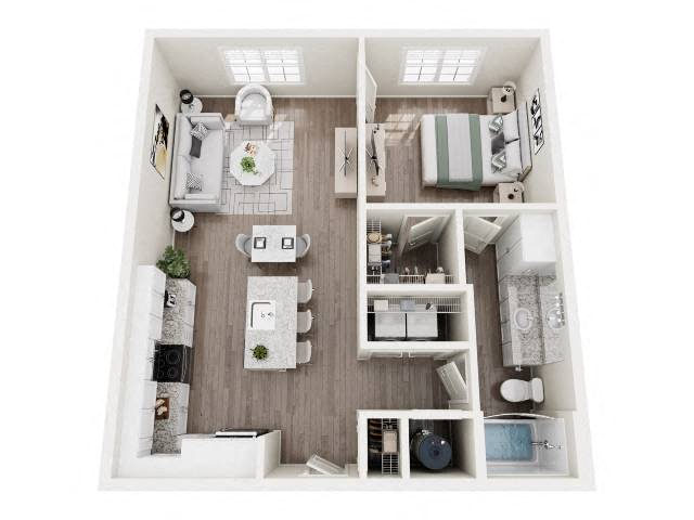 A2 floor plan