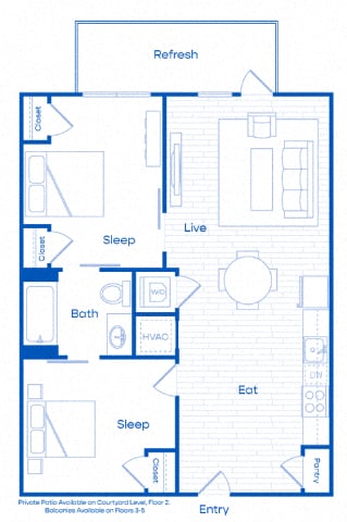 VIV Glean floor plan