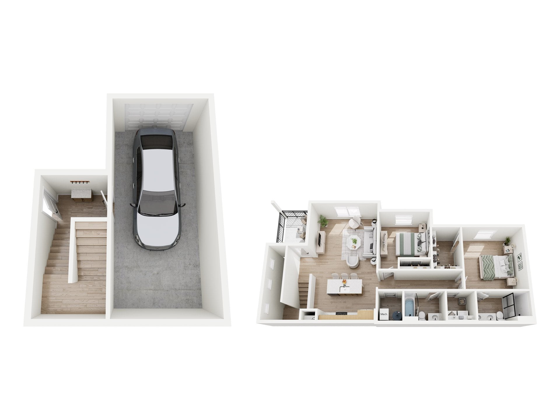 Cache floor plan