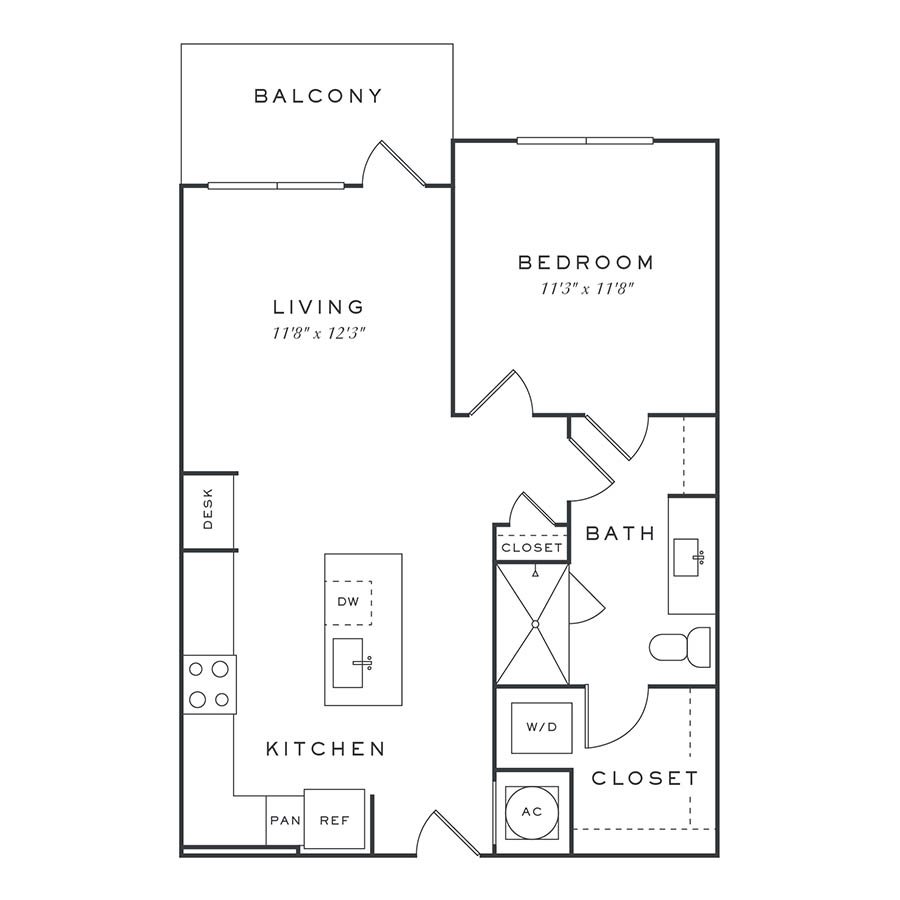 A1 floor plan
