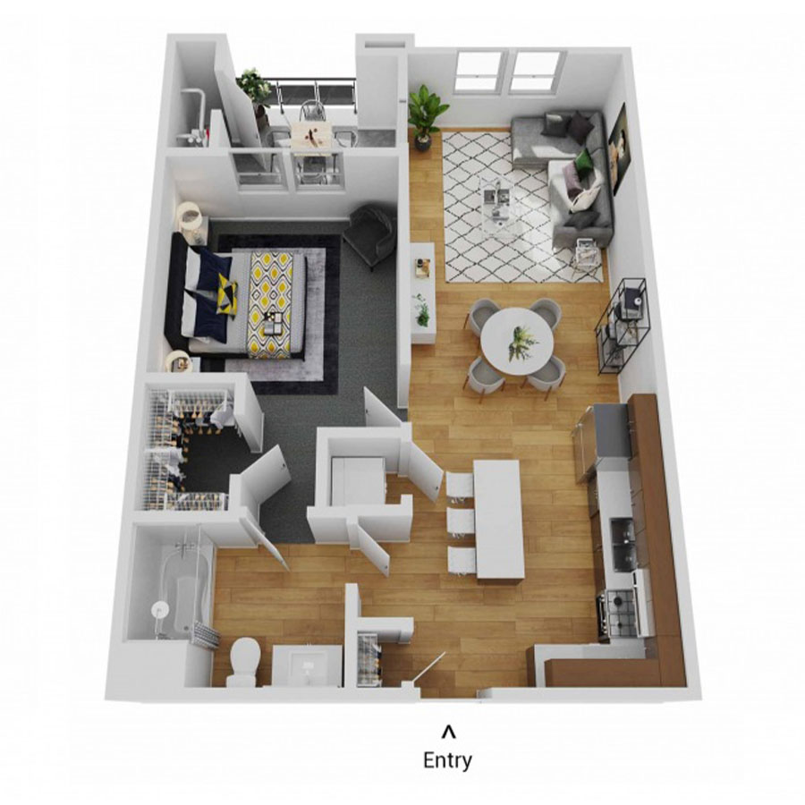 A4 floor plan