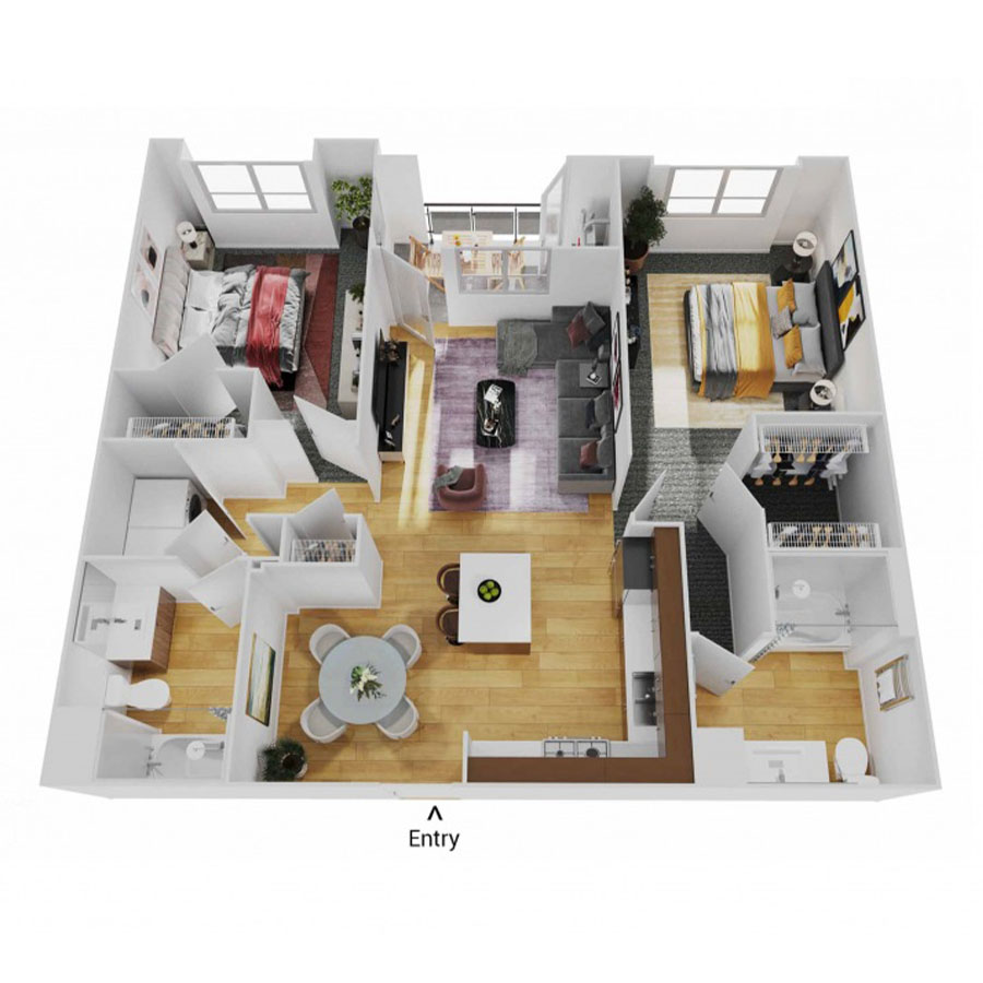 B3 floor plan