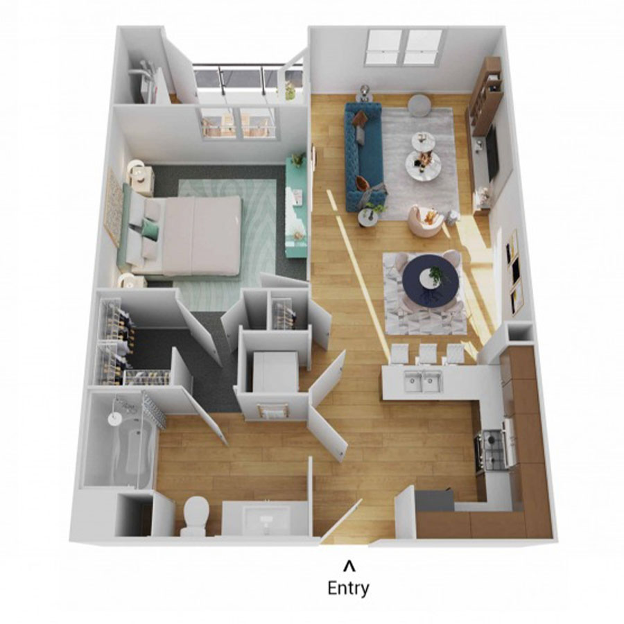 A2 floor plan