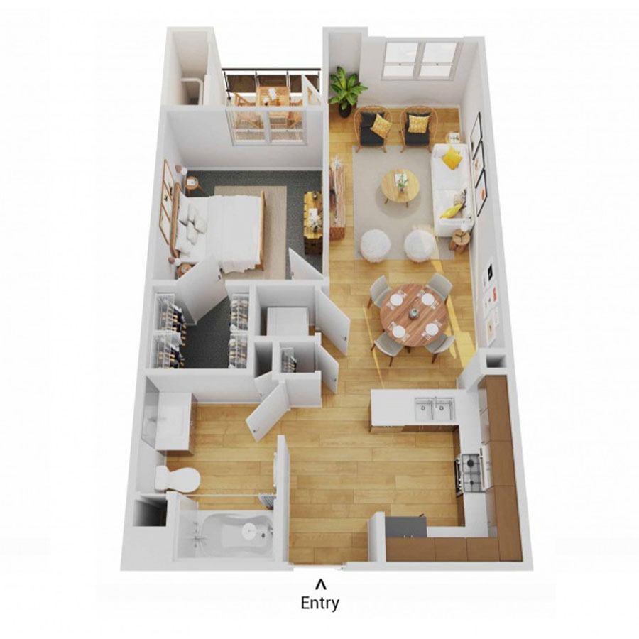 A1 floor plan