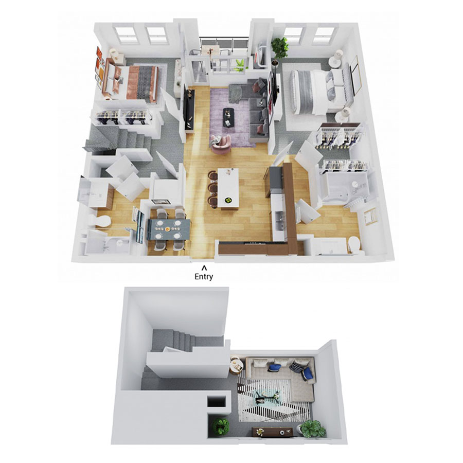 B3M floor plan