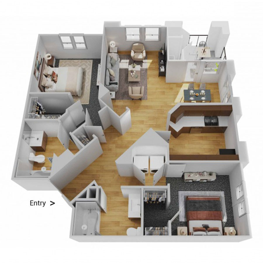 B4 floor plan