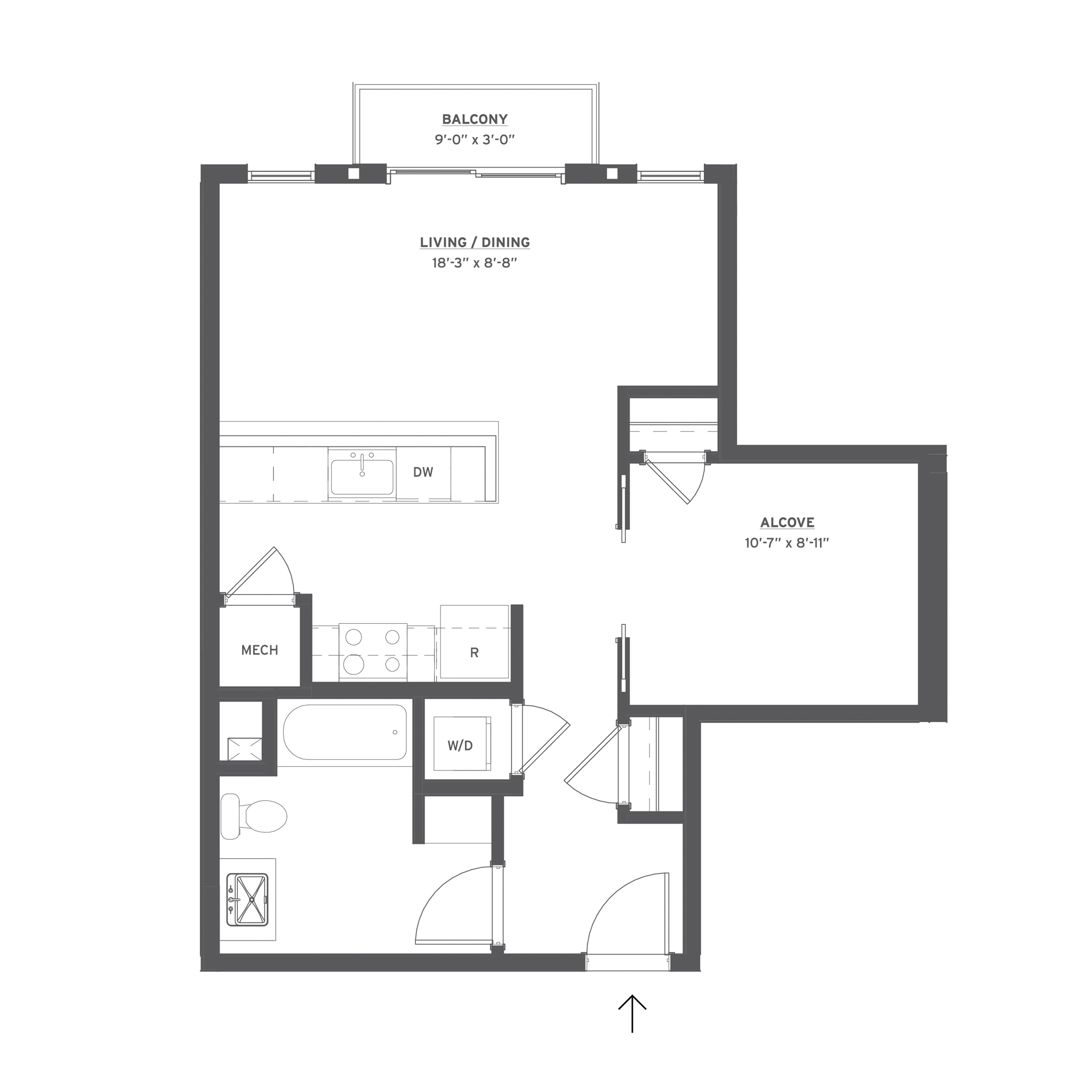 A2 floor plan