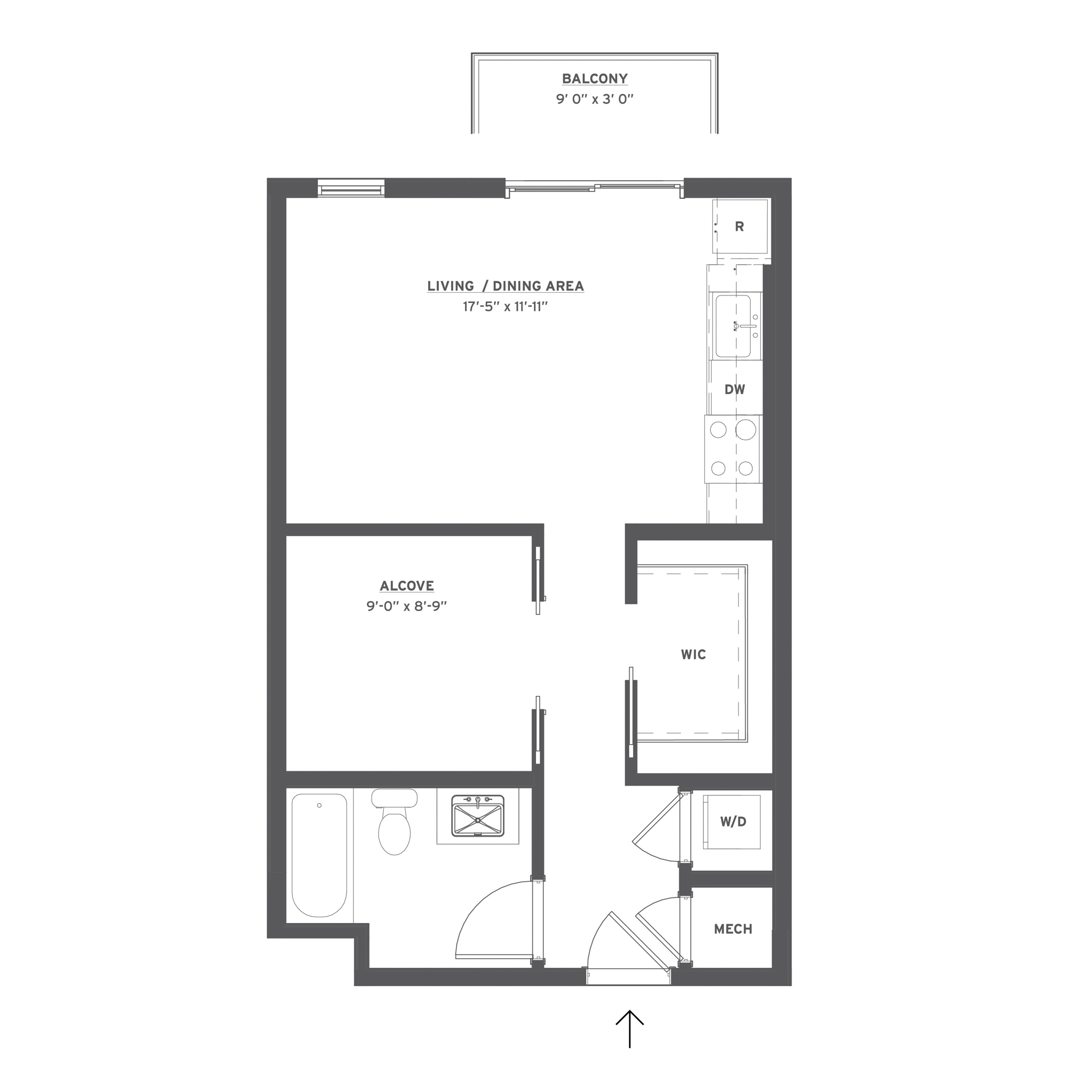 A1 floor plan
