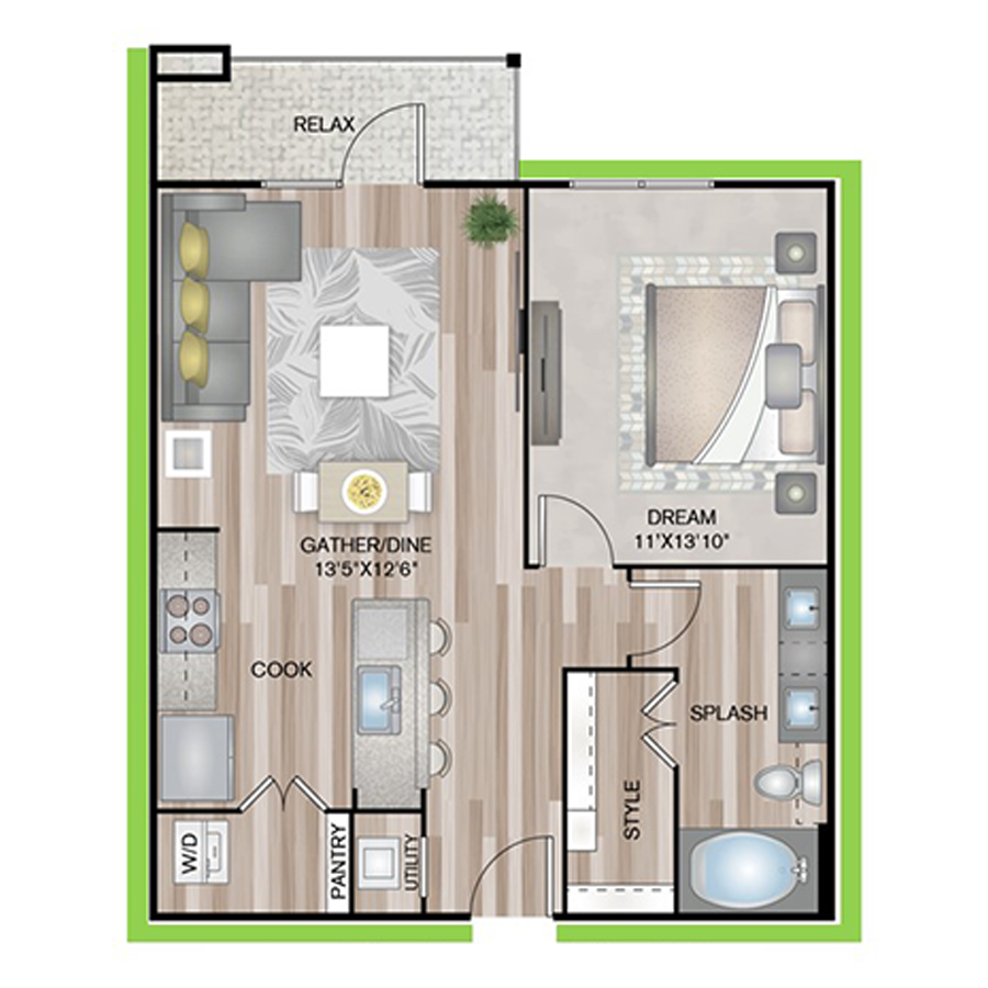 A1P8 floor plan