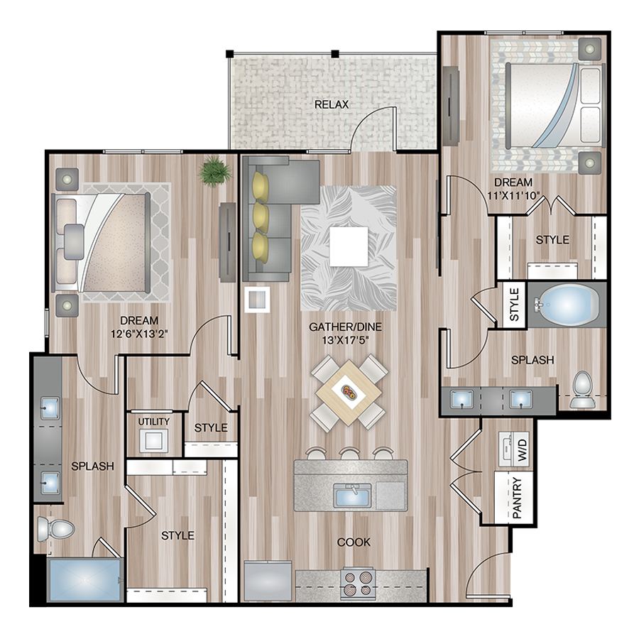 B5 floor plan