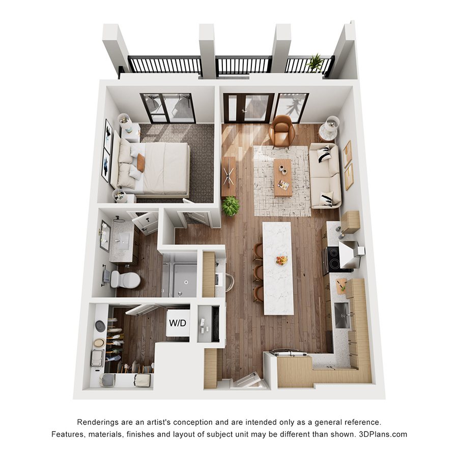 A2 floor plan