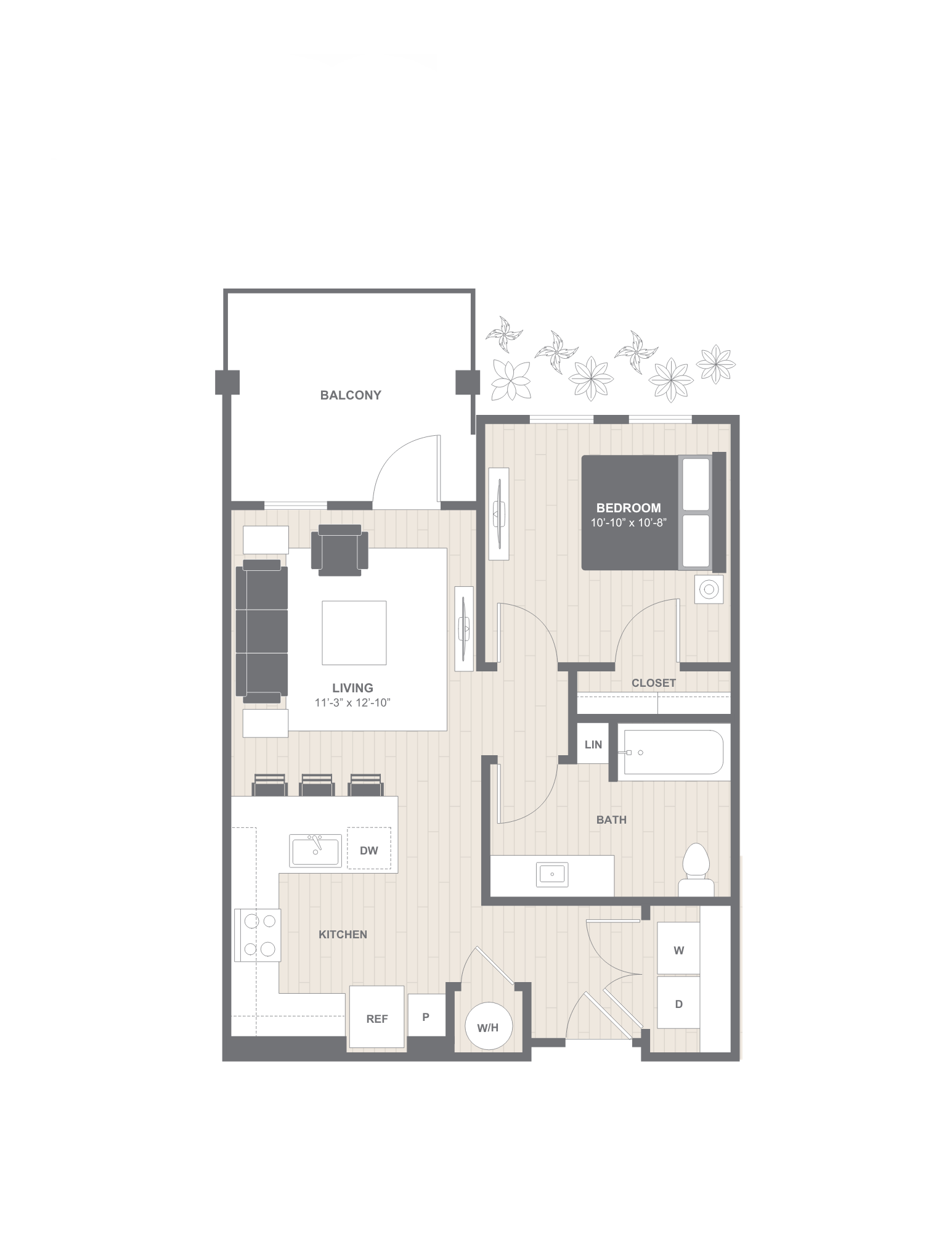B1A floor plan