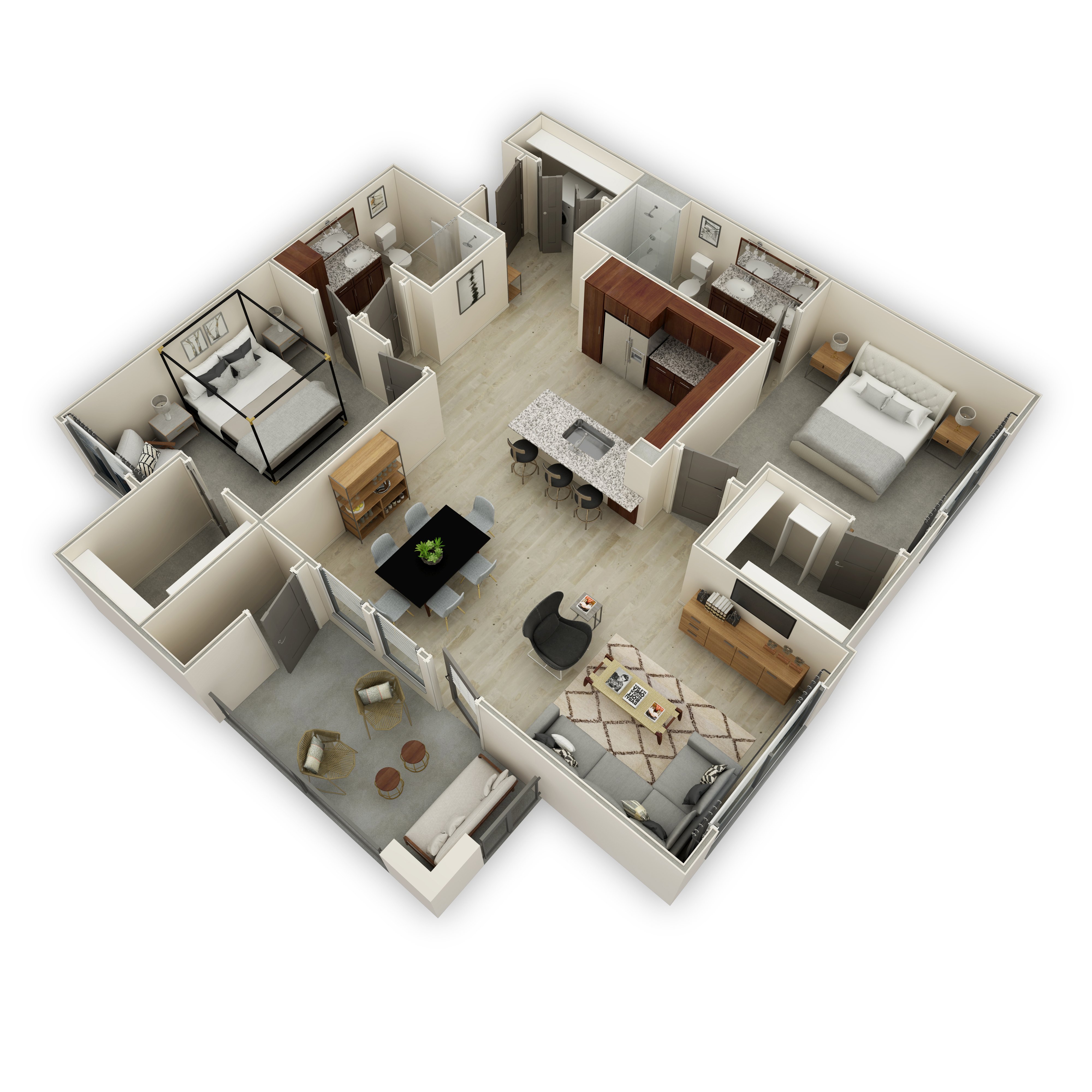B4 floor plan