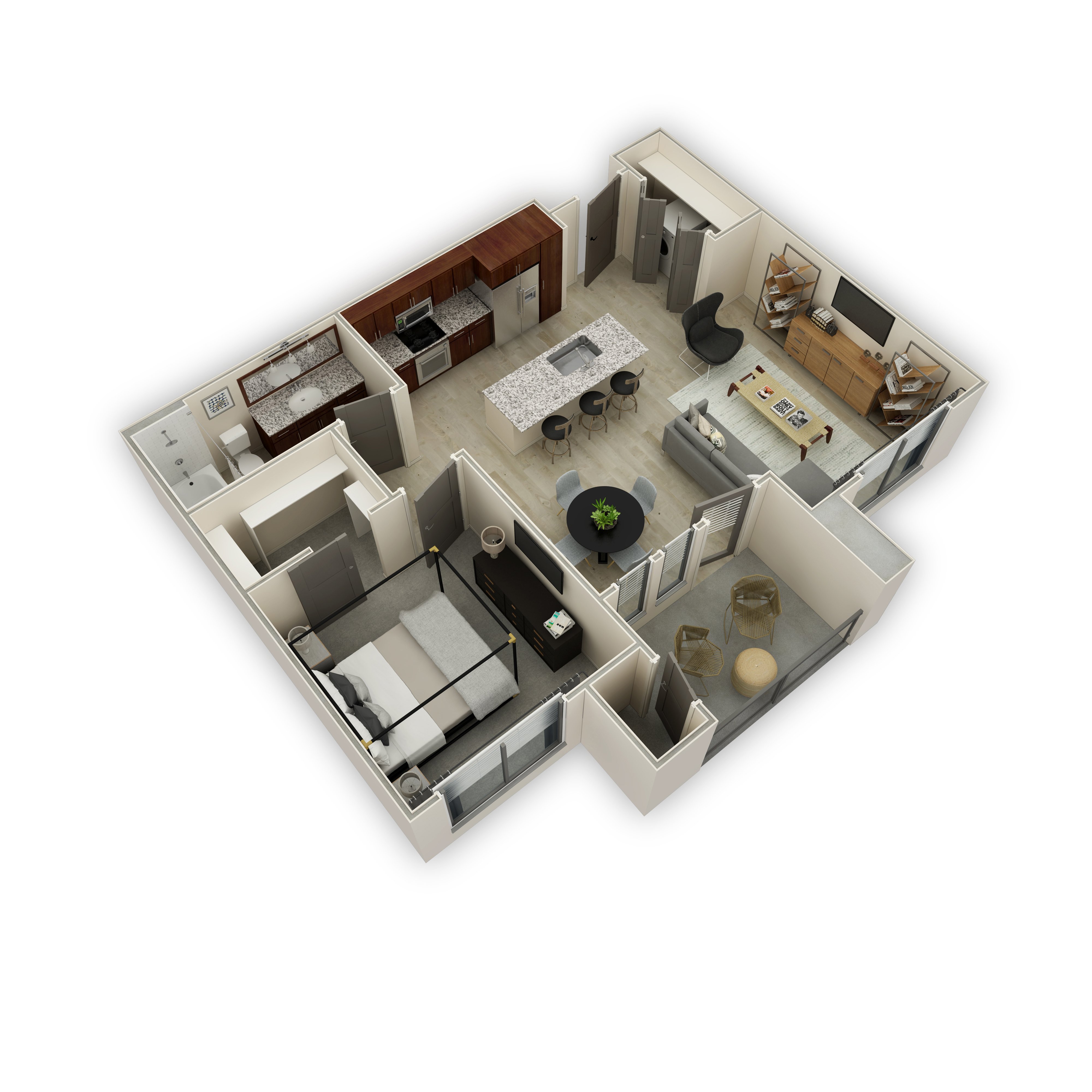 A1 floor plan