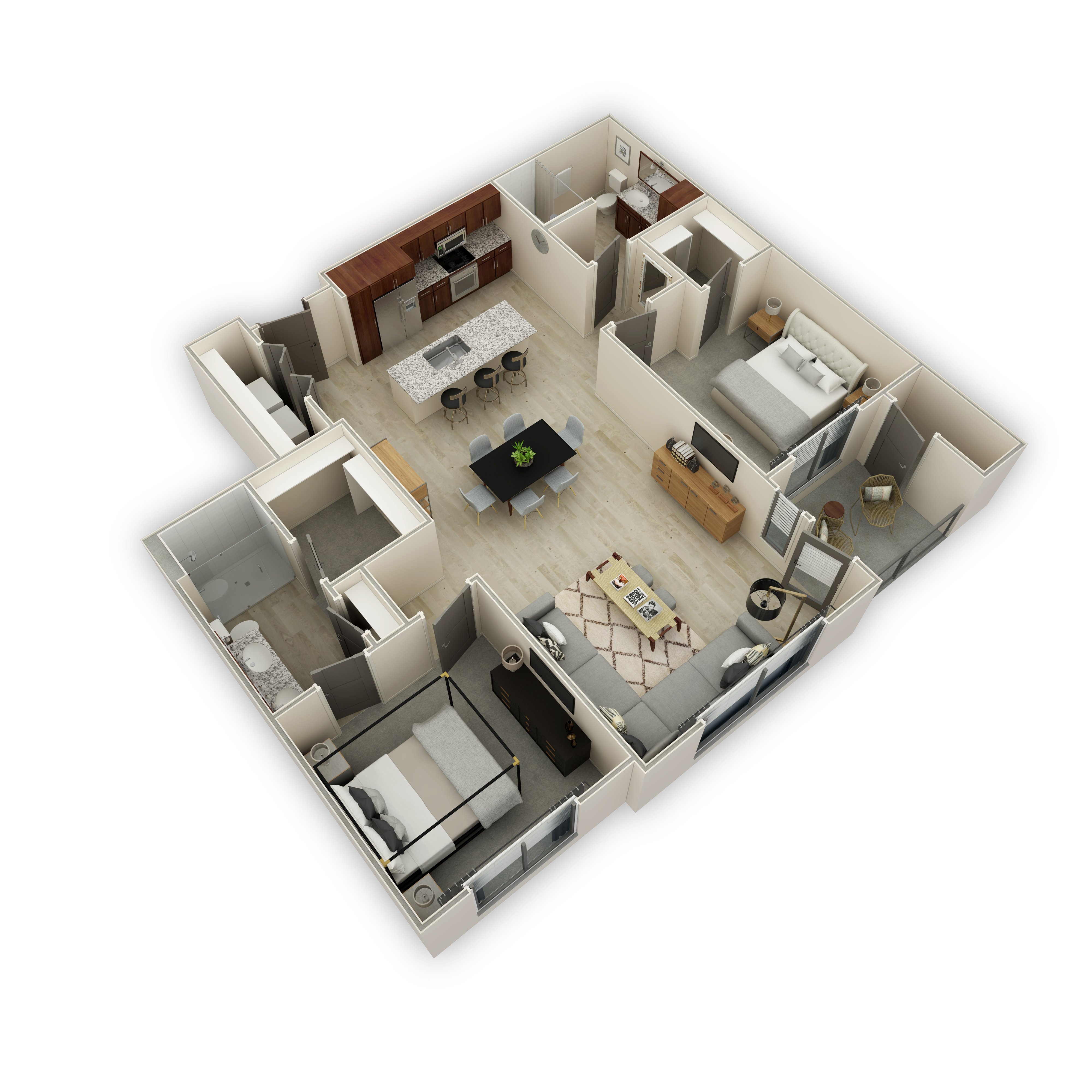 B2 floor plan