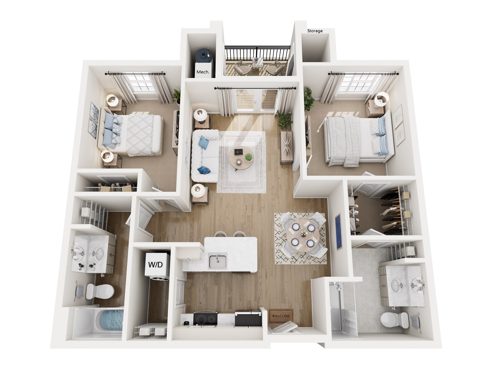 Overlook floor plan