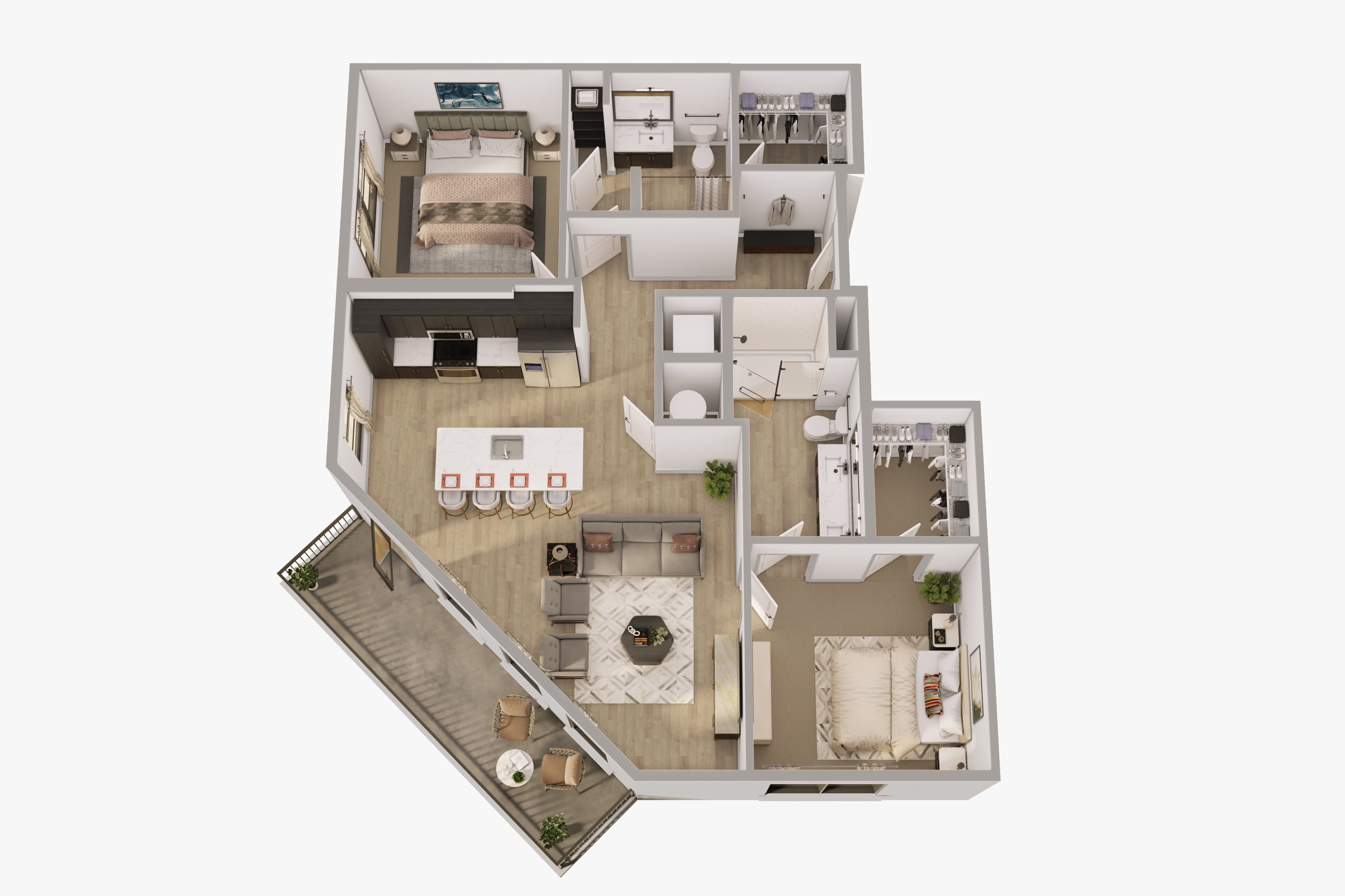 B2 floor plan