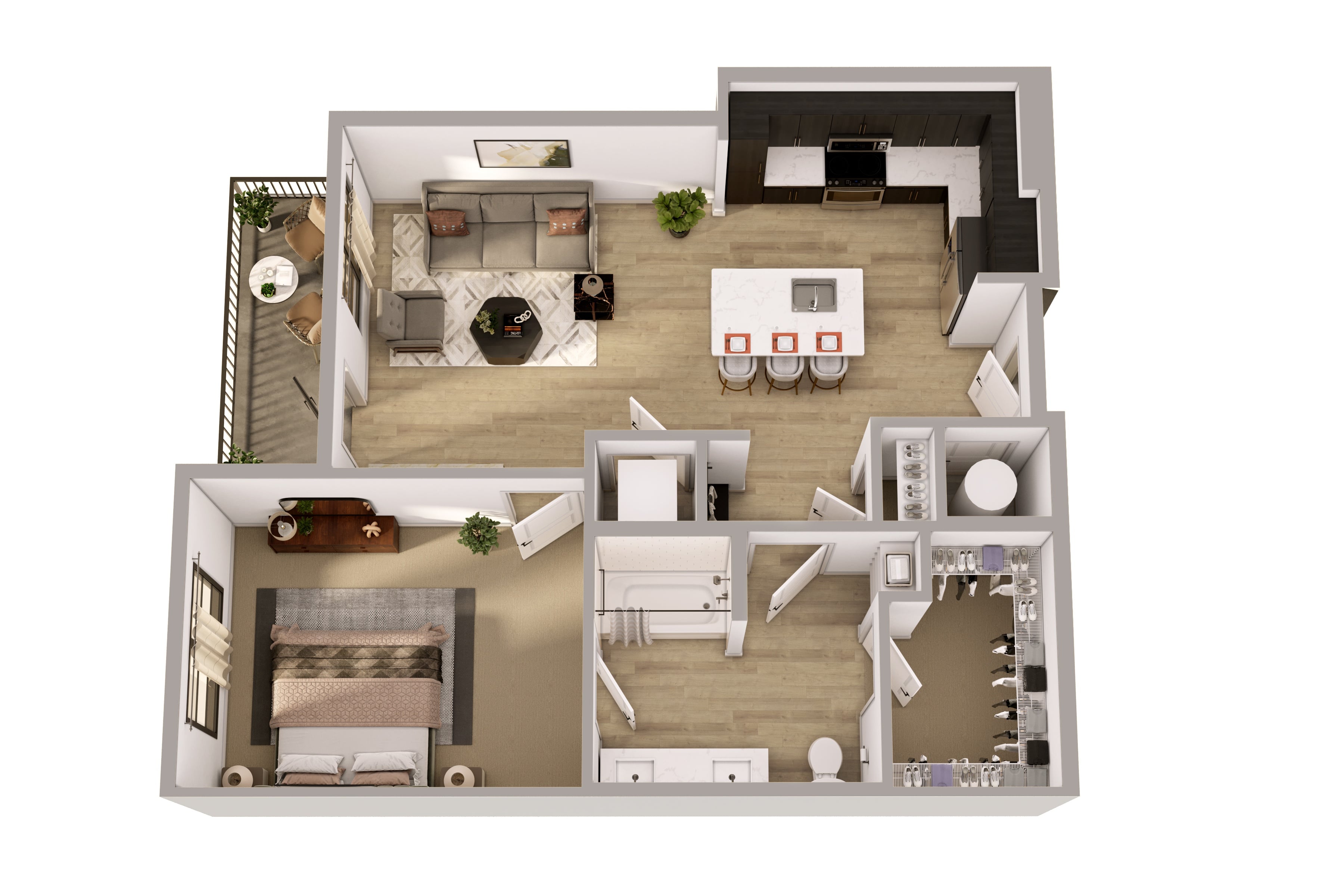 A2 floor plan