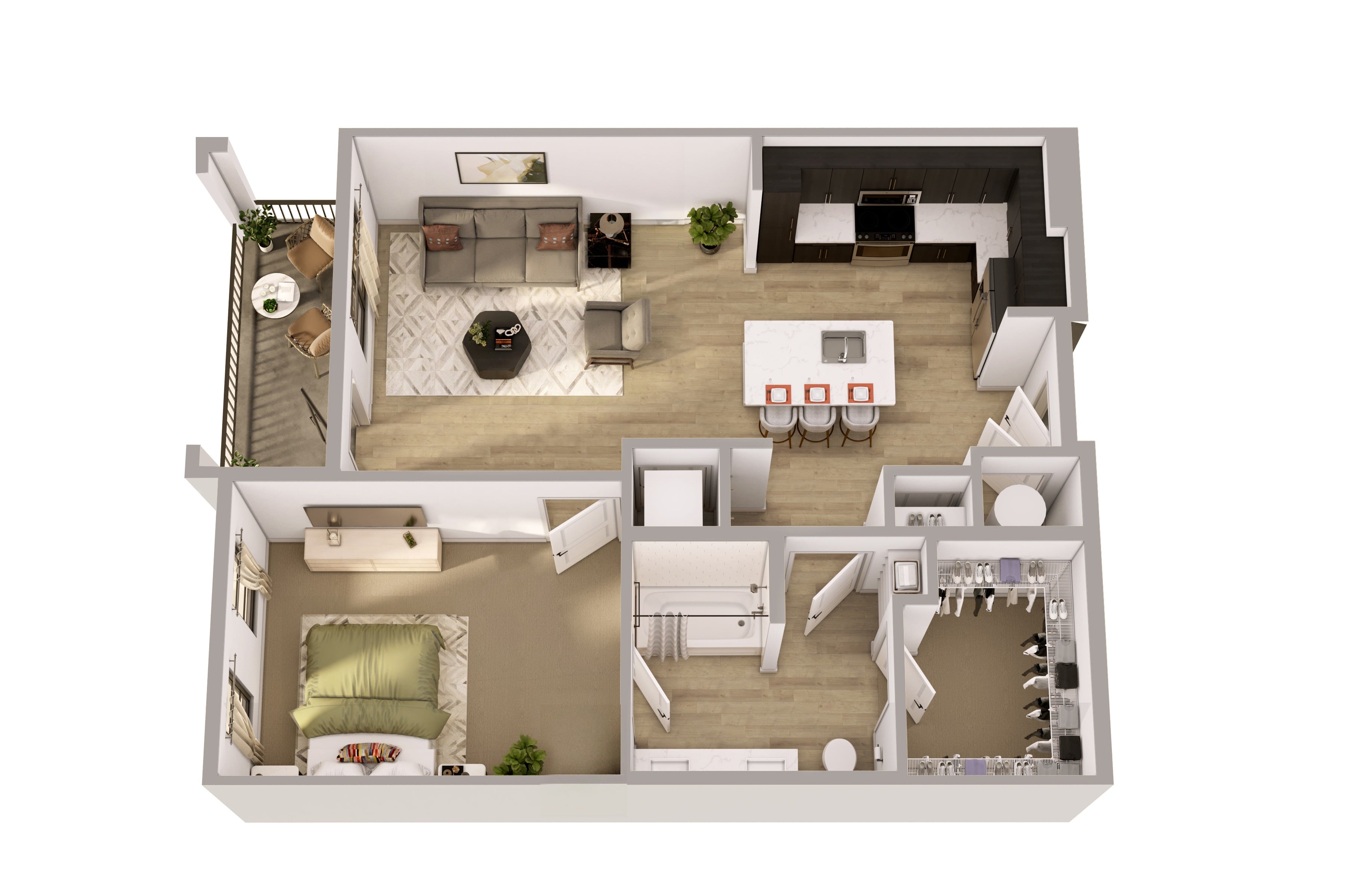 A1ALT floor plan