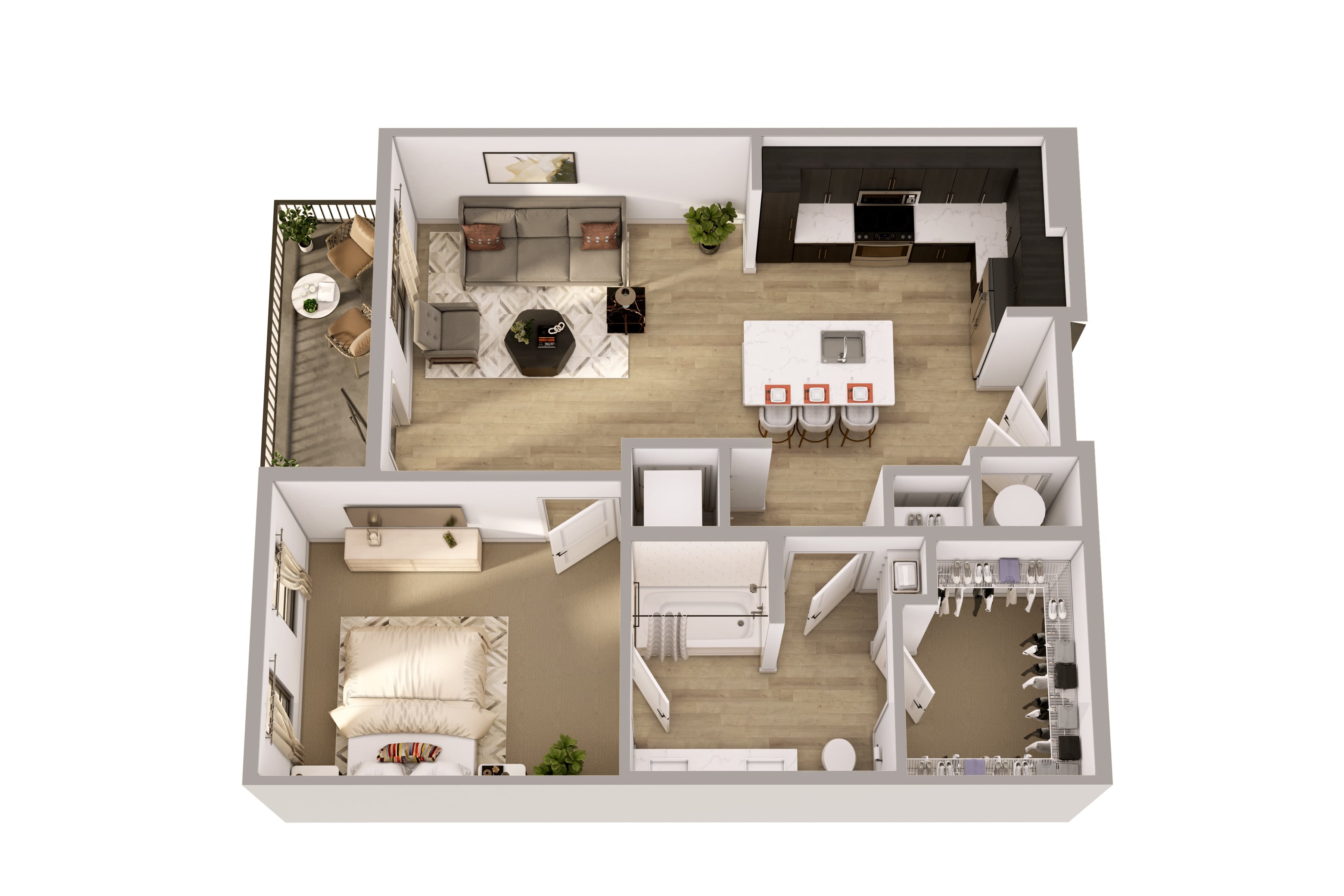 A1 floor plan
