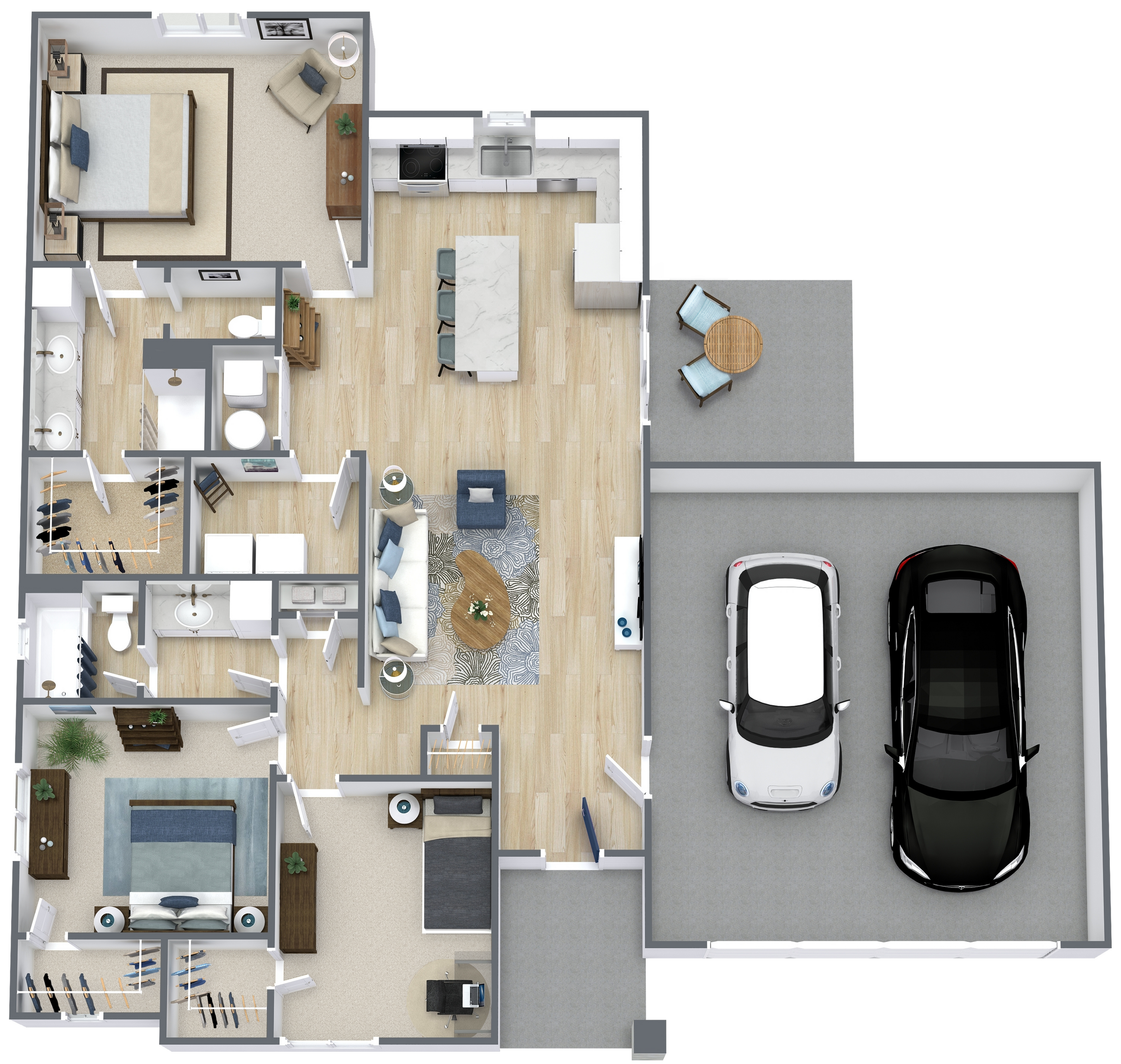 Motif floor plan