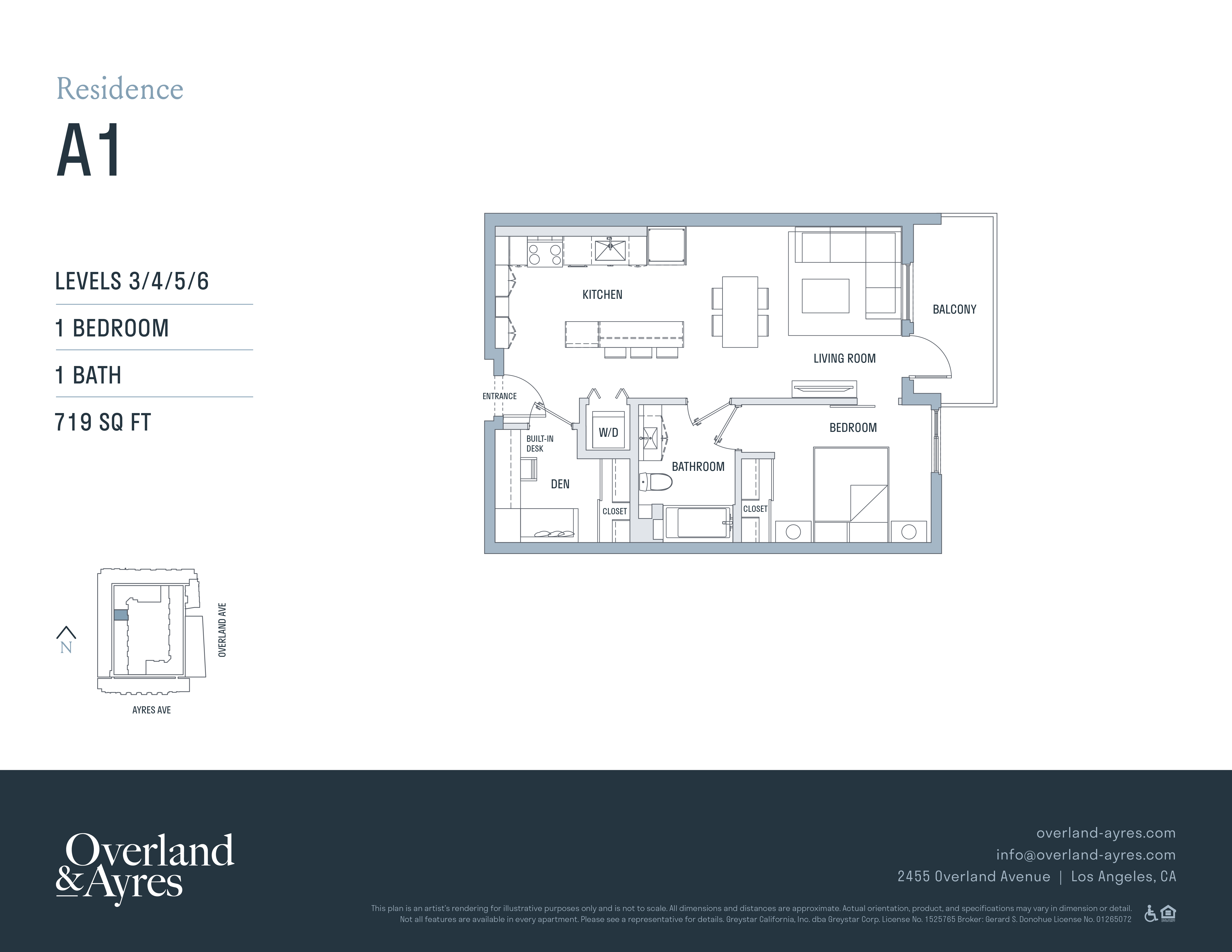 A1 floor plan