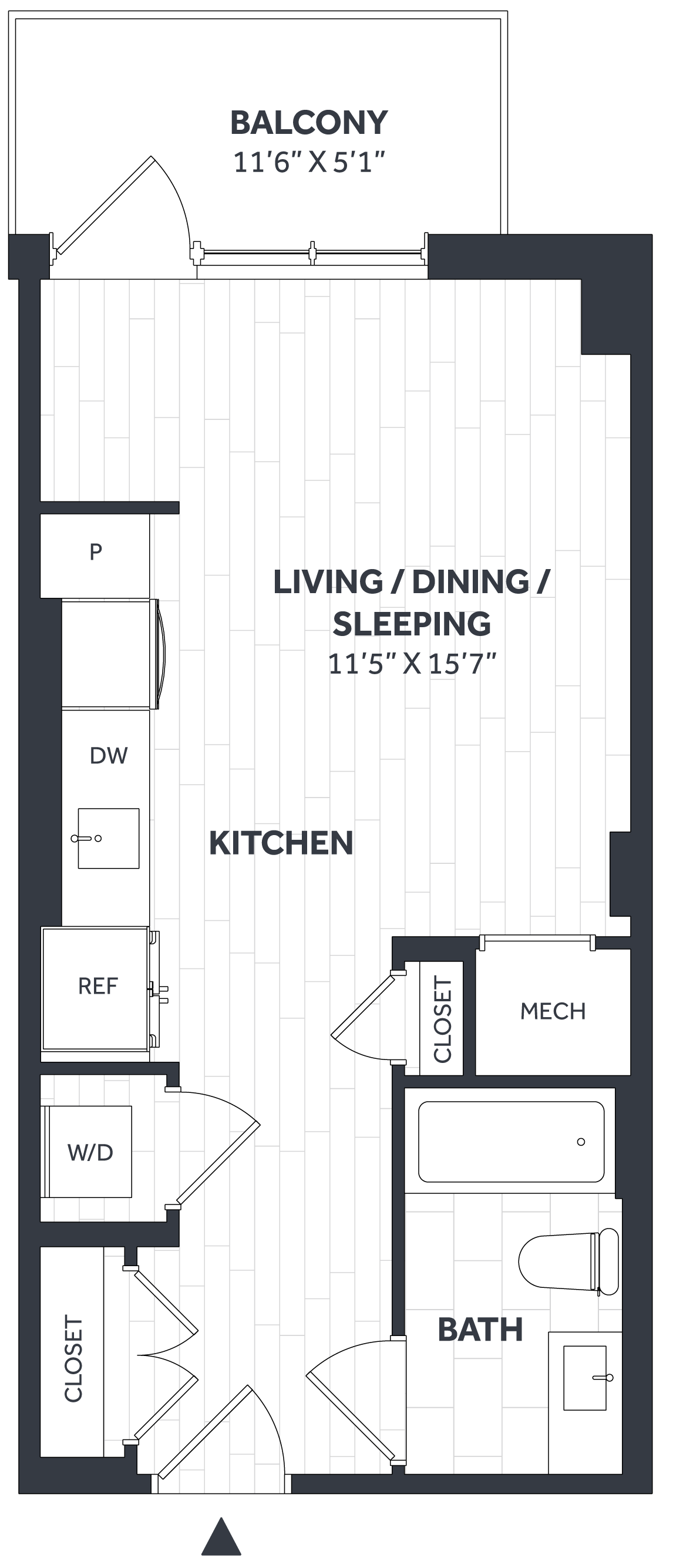 Studio - Stratos - EE01 floor plan