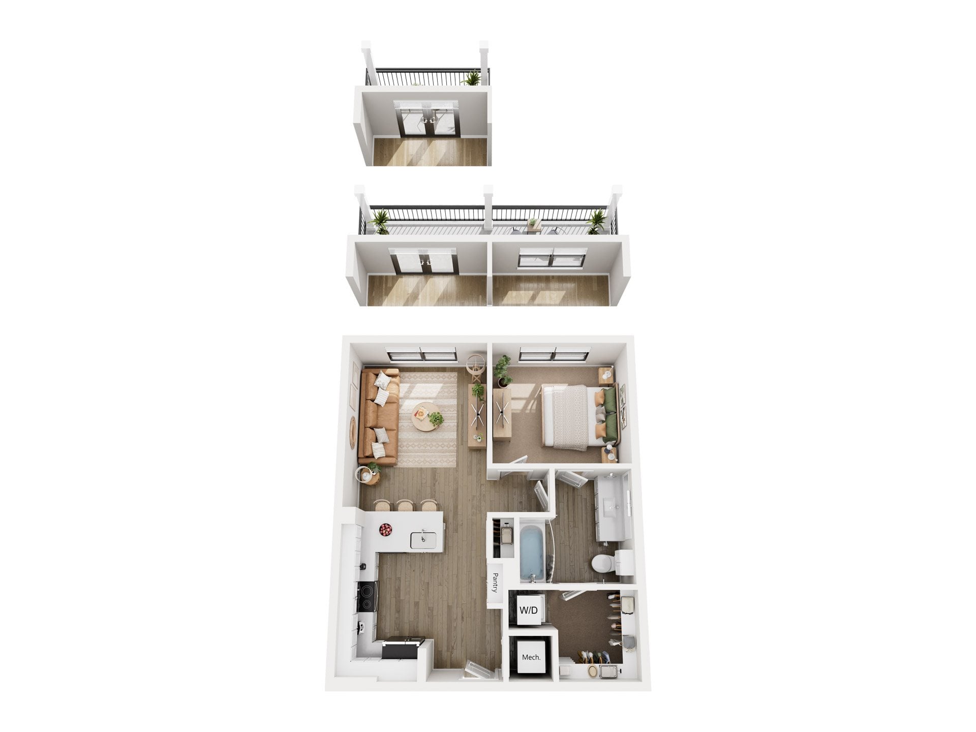 Fern Affordable 80 floor plan